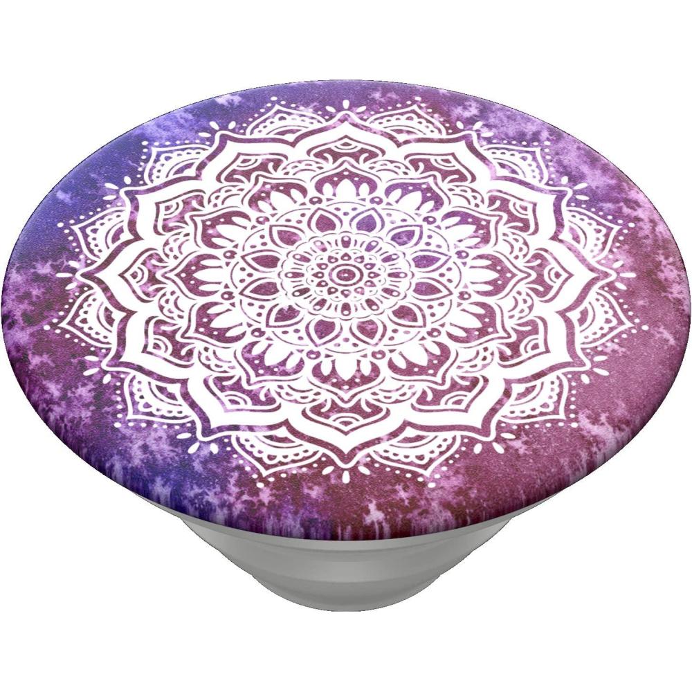 image:imagePopSockets PopTop Phone Grip Top Only Base Sold Separately Purple  Magenta Mandala PopTop