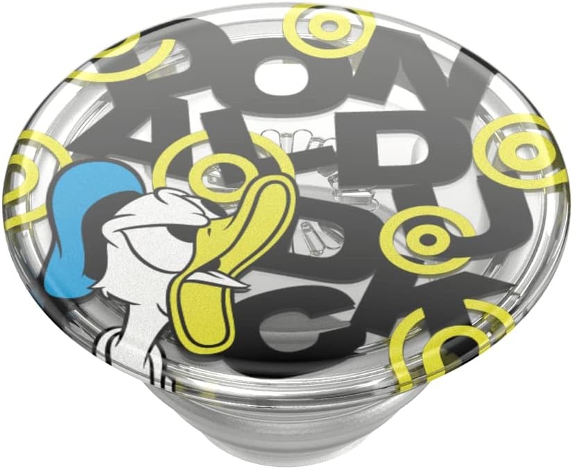 image:imagePopSockets Phone Grip for MagSafe Secure Magnetic Phone Grip amp Stand HandsFree Kickstand Wireless Charging Compatible Disney Heart Two CuteAngry Donald
