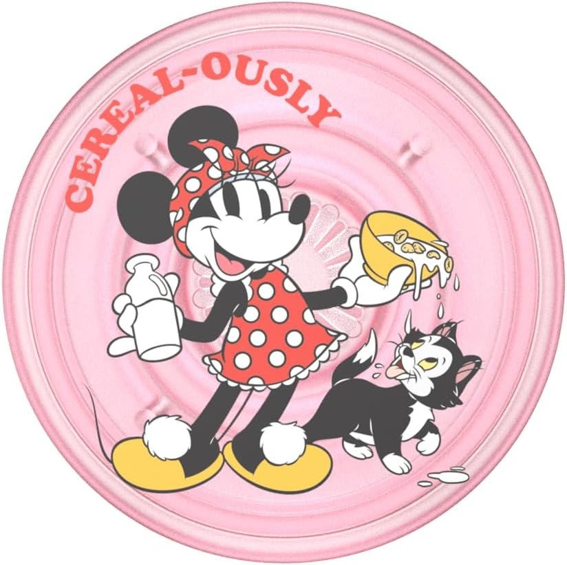 image:imagePopSockets Phone Grip for MagSafe Secure Magnetic Phone Grip amp Stand HandsFree Kickstand Wireless Charging Compatible Disney Heart Two CuteCerealously Minnie