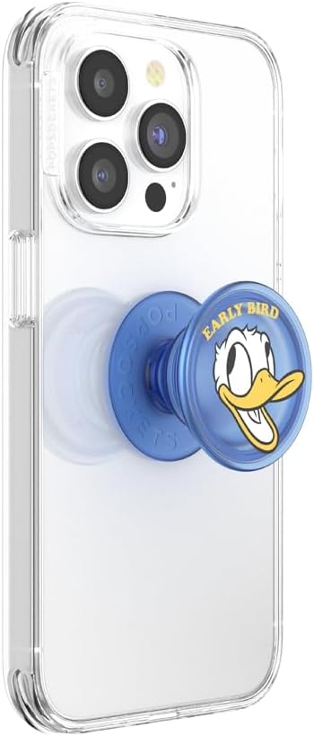 image:imagePopSockets Phone Grip for MagSafe Secure Magnetic Phone Grip amp Stand HandsFree Kickstand Wireless Charging Compatible Disney Heart Two CuteDonald Early Bird