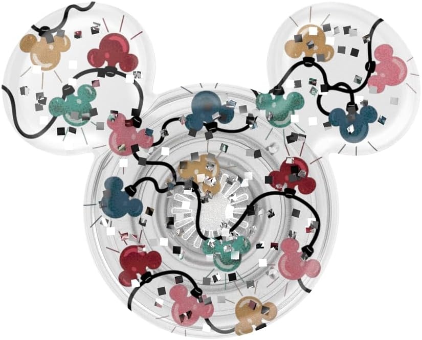 image:imagePopSockets Phone Grip for MagSafe Secure Magnetic Phone Grip amp Stand HandsFree Kickstand Wireless Charging Compatible Disney Heart Two CuteHoliday Lights