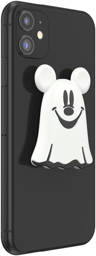 image:imagePopSockets Phone Grip for MagSafe Secure Magnetic Phone Grip amp Stand HandsFree Kickstand Wireless Charging Compatible Disney Heart Two CuteMickey Ghost