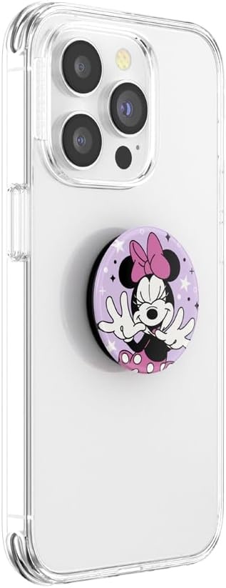 image:imagePopSockets Phone Grip for MagSafe Secure Magnetic Phone Grip amp Stand HandsFree Kickstand Wireless Charging Compatible Disney Heart Two CuteMinnie Sparkle