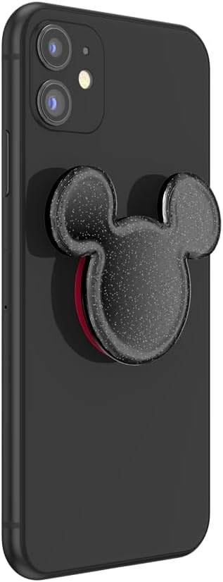 image:imagePopSockets Phone Grip for MagSafe Secure Magnetic Phone Grip amp Stand HandsFree Kickstand Wireless Charging Compatible Disney Heart Two CuteMouse XL