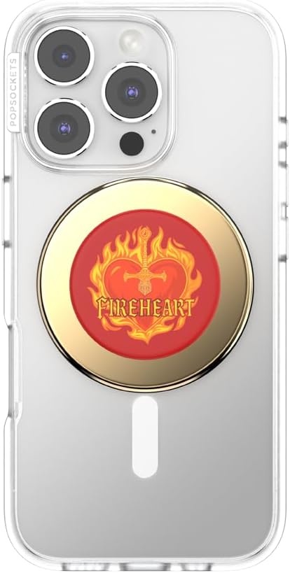 image:imagePopSockets Swappable PopTop for Phone Grips Compatible with Adhesive or MagSafe Bases Once Upon a TimeFireheart
