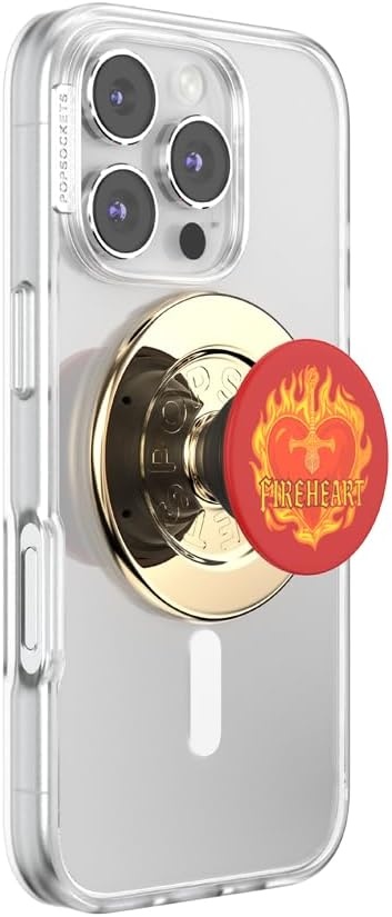 image:imagePopSockets Swappable PopTop for Phone Grips Compatible with Adhesive or MagSafe Bases Once Upon a TimeFireheart