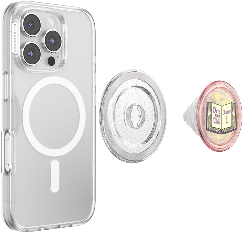 image:imagePopSockets Swappable PopTop for Phone Grips Compatible with Adhesive or MagSafe Bases Once Upon a TimeOnce Upon a Time