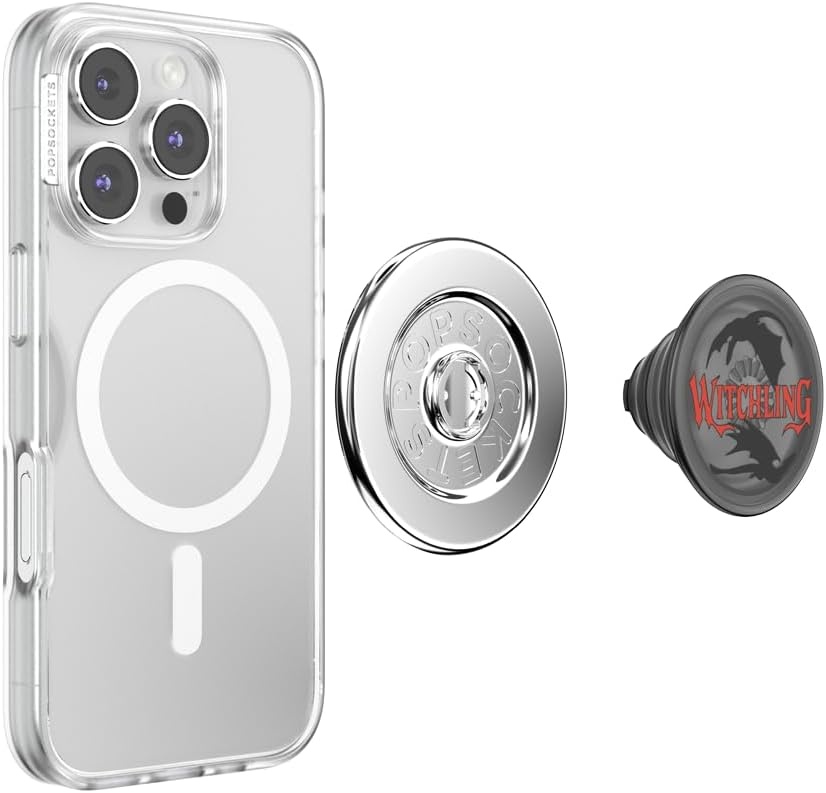 image:imagePopSockets Swappable PopTop for Phone Grips Compatible with Adhesive or MagSafe Bases Once Upon a TimeWitchling