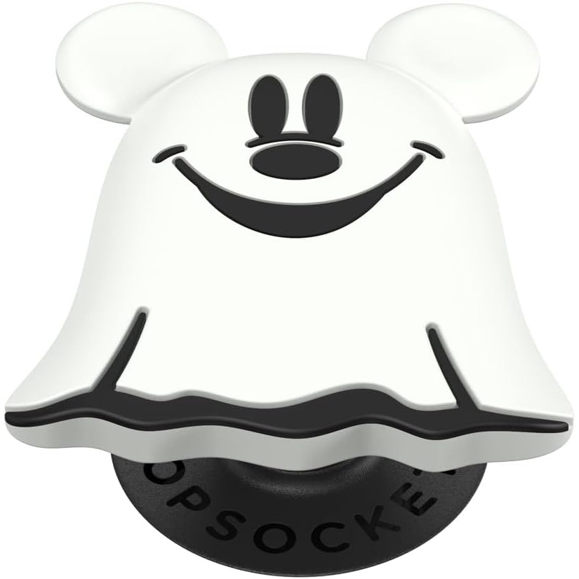 image:imagePopSockets Phone Grip for MagSafe Secure Magnetic Phone Grip amp Stand HandsFree Kickstand Wireless Charging Compatible Disney Heart Two CuteMickey Ghost