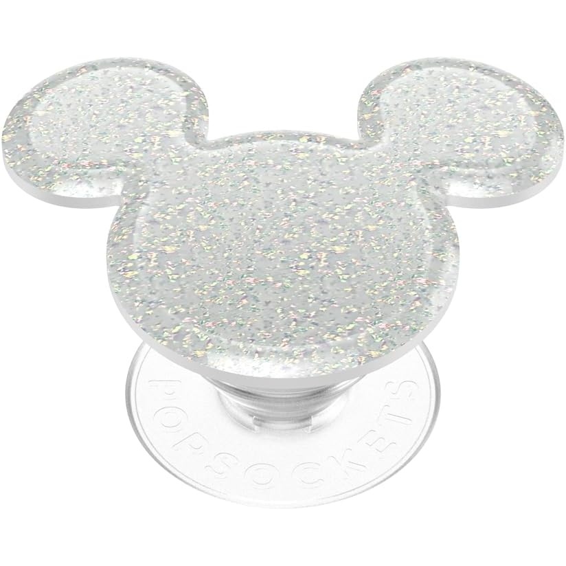 image:imagePopSockets Phone Grip for MagSafe Secure Magnetic Phone Grip amp Stand HandsFree Kickstand Wireless Charging Compatible Disney Heart Two CuteMickey White