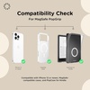 PopSockets Phone Grip for MagSafe, Secure Magnetic Phone Grip & Stand, Hands-Free Kickstand, Wireless Charging Compatible, Disney – Heart Two Cute(Cruella De Vil)