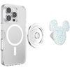 PopSockets Phone Grip for MagSafe, Secure Magnetic Phone Grip & Stand, Hands-Free Kickstand, Wireless Charging Compatible, Disney – Heart Two Cute(Earridescent Mickey White)