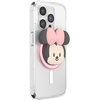 PopSockets Phone Grip for MagSafe, Secure Magnetic Phone Grip & Stand, Hands-Free Kickstand, Wireless Charging Compatible, Disney – Heart Two Cute(Kawaii Minnie)