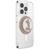 PopSockets Phone Grip for MagSafe, Secure Magnetic Phone Grip & Stand, Hands-Free Kickstand, Wireless Charging Compatible, Disney – Heart Two Cute(Latte Mickey)
