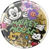 PopSockets Phone Grip for MagSafe, Secure Magnetic Phone Grip & Stand, Hands-Free Kickstand, Wireless Charging Compatible, Disney – Heart Two Cute(Mickey Doodle)
