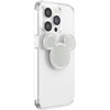 PopSockets Phone Grip for MagSafe, Secure Magnetic Phone Grip & Stand, Hands-Free Kickstand, Wireless Charging Compatible, Disney – Heart Two Cute(Mickey White)