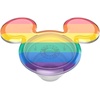 PopSockets Phone Grip for MagSafe, Secure Magnetic Phone Grip & Stand, Hands-Free Kickstand, Wireless Charging Compatible, Disney – Heart Two Cute(Rainbow Pride)