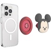 PopSockets Phone Grip for MagSafe, Secure Magnetic Phone Grip & Stand, Hands-Free Kickstand, Wireless Charging Compatible, Disney – Heart Two Cute(Red)
