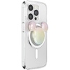 PopSockets Phone Grip for MagSafe, Secure Magnetic Phone Grip & Stand, Hands-Free Kickstand, Wireless Charging Compatible, Disney – Heart Two Cute(Sherbert Mickey)