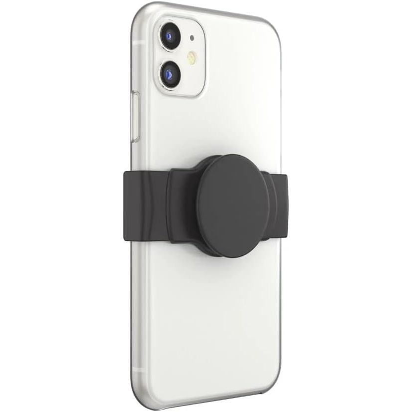 image:imagePopSockets Phone Grip Slide for Phones and Cases Sliding Phone Grip with Expanding Kickstand  BlackBlack