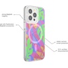 PopSockets iPhone 16 Pro Case Compatible with MagSafe, Phone Case for iPhone 16 Pro, Wireless Charging Compatible, Case Only – Black Lace(Boca Palms Pink)