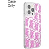 PopSockets iPhone 16 Pro Case Compatible with MagSafe, Phone Case for iPhone 16 Pro, Wireless Charging Compatible, Case Only – Black Lace(Le Tigre)