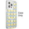 PopSockets iPhone 16 Pro Case Compatible with MagSafe, Phone Case for iPhone 16 Pro, Wireless Charging Compatible, Case Only – Black Lace(Tea Towel Blue)