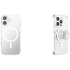 Bundle of PopSockets iPhone 17 Phone Case with MagSafe, Wireless Charging Compatible, Clear – Clear + PopSockets Phone Grip for MagSafe, Magnetic Holder, Phone Stand – Clear