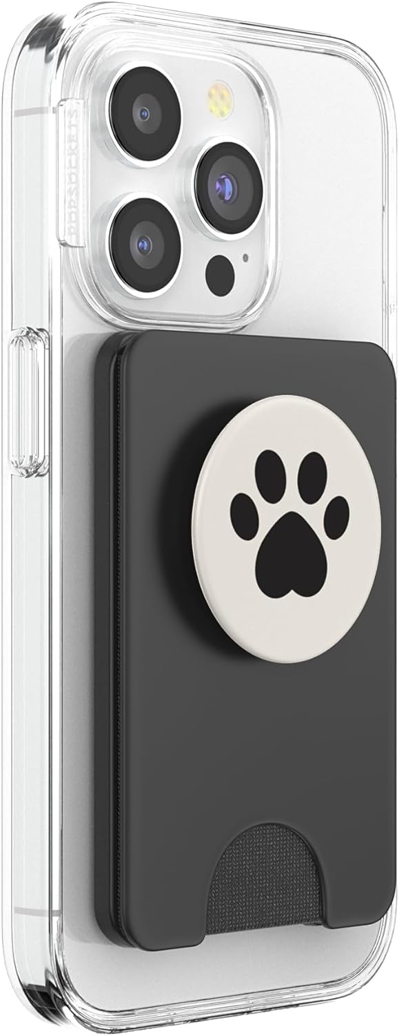 image:imagePopSockets Dog Phone Grip Puppy Paw PopSockets PopGrip for MagSafeMagnetic PopWallet