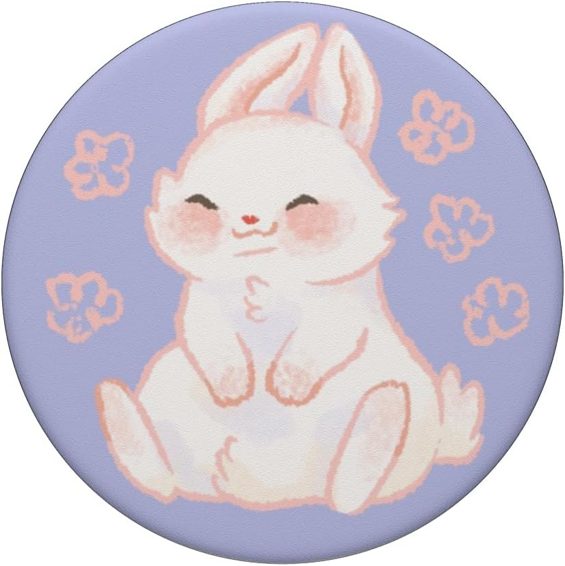 image:imagePopSockets Phone Grip Fluffy Bunny PopSockets PopGrip for MagSafeAdhesive PopGrip