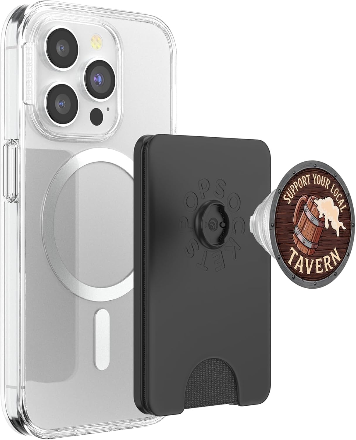image:imagePopSockets Phone Grip Support Your Local Tavern PopSockets PopGrip for MagSafeMagnetic PopWallet