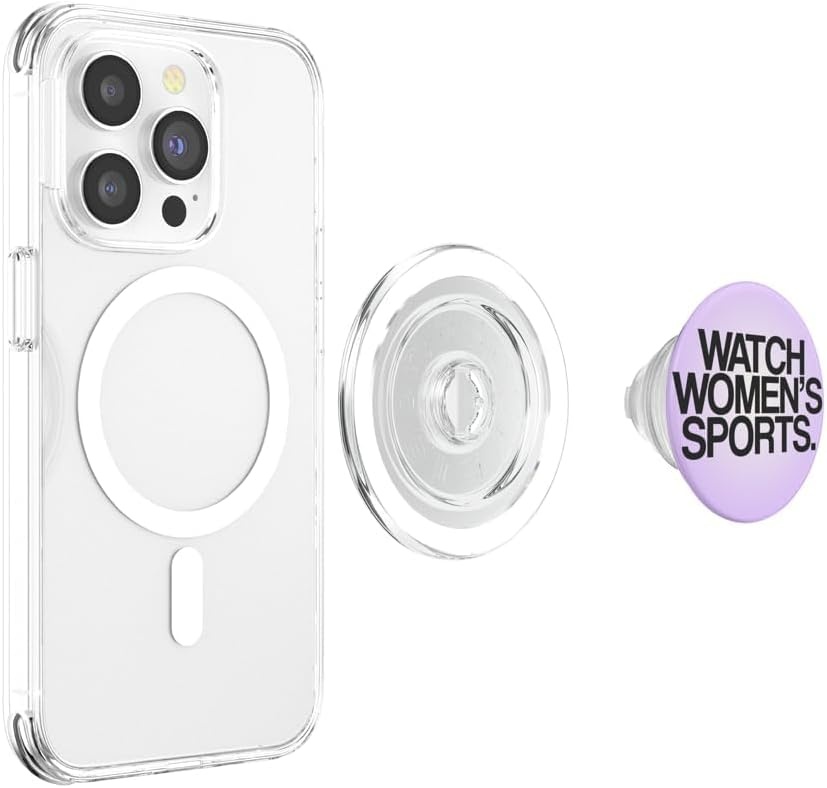 image:imagePopSockets Phone Grip Watch Womens Sports Purple PopSockets PopGrip for MagSafeMagnetic PopGrip