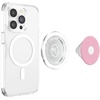 PopSockets Phone Grip – Pink & White Dot PopSockets PopGrip for MagSafe(Magnetic PopGrip)