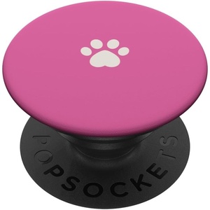 PopSockets Phone Grip – Pet Paw Pink PopSockets PopGrip for MagSafe(Adhesive PopGrip)