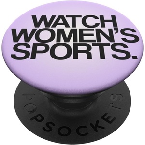 PopSockets Phone Grip – Watch Women’s Sports Purple PopSockets PopGrip for MagSafe(Adhesive PopGrip)
