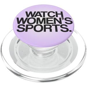 PopSockets Phone Grip – Watch Women’s Sports Purple PopSockets PopGrip for MagSafe(Magnetic PopGrip)