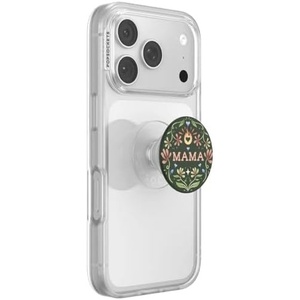PopSockets Phone Grip for MagSafe, Magnetic Holder, Phone Stand, Mom – Girl Mom(Boho Mama Adhesive)