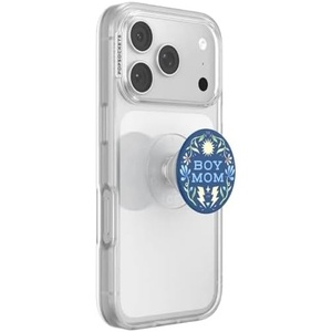 PopSockets Phone Grip for MagSafe, Magnetic Holder, Phone Stand, Mom – Girl Mom(Boy Mom Adhesive)