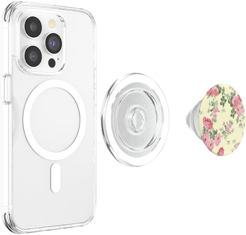 image:imagePopSockets Floral Phone Grip amp Stand Cottage Tutu PopSockets PopGrip for MagSafeMagnetic PopGrip
