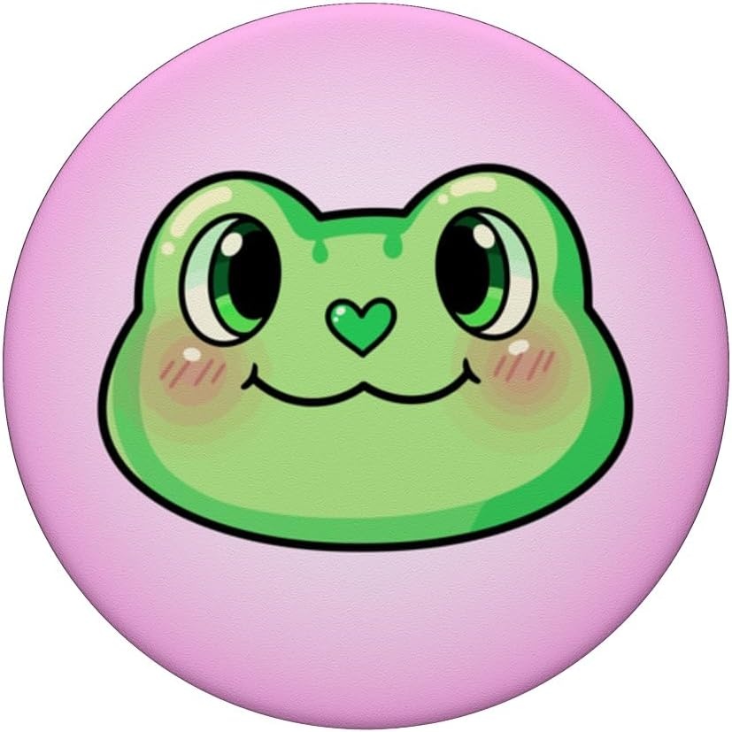 image:imagePopSockets Frog Phone Grip Hopper PopSockets PopGrip for MagSafeAdhesive PopGrip