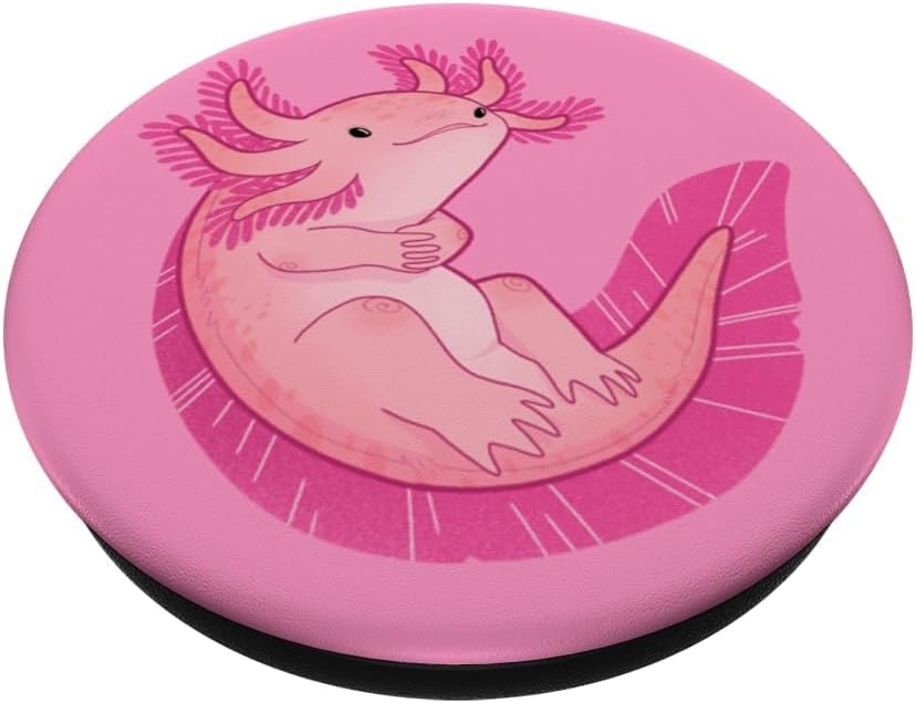 image:imagePopSockets Phone Grip Axolotl PopSockets PopGrip for MagSafeAdhesive PopGrip