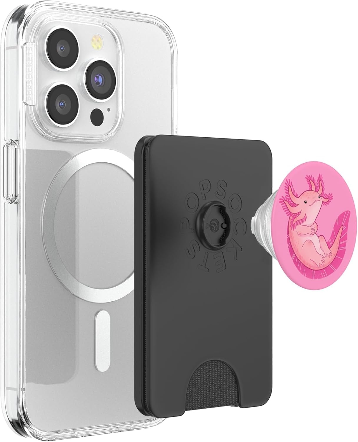 image:imagePopSockets Phone Grip Axolotl PopSockets PopGrip for MagSafeMagnetic PopWallet