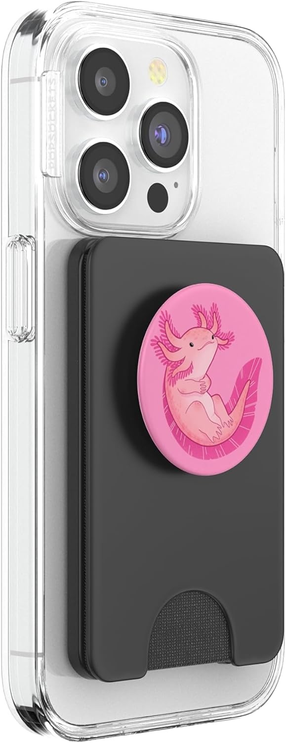 image:imagePopSockets Phone Grip Axolotl PopSockets PopGrip for MagSafeMagnetic PopWallet
