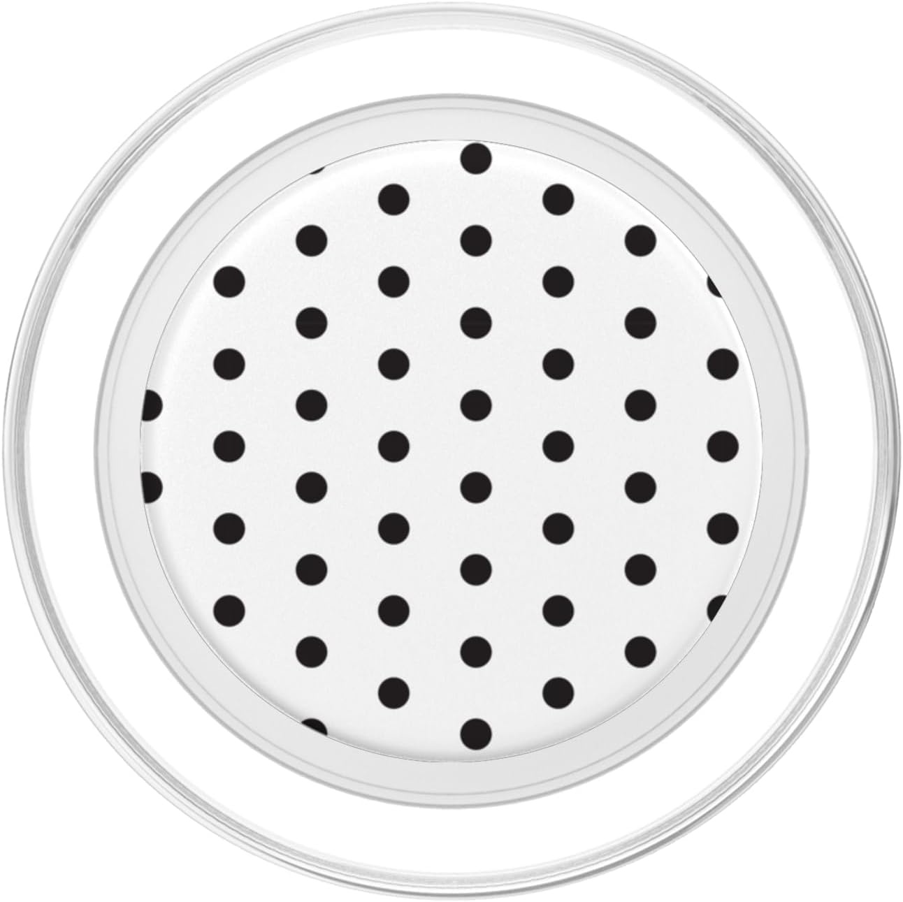 image:imagePopSockets Phone Grip Black amp White Polka Dots PopSockets PopGrip for MagSafeMagnetic PopGrip