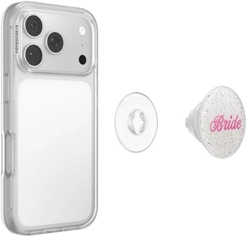 image:imagePopSockets Phone Grip for MagSafe Magnetic Holder Phone Stand Cute Bridal BlingBridal Bling Adhesive