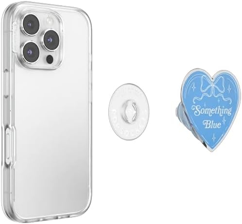 image:imagePopSockets Phone Grip for MagSafe Magnetic Holder Phone Stand Cute Bridal BlingSomething Blue Adhesive