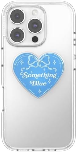 image:imagePopSockets Phone Grip for MagSafe Magnetic Holder Phone Stand Cute Bridal BlingSomething Blue Adhesive