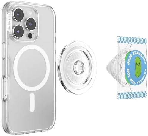 image:imagePopSockets Phone Grip for MagSafe Magnetic Holder Phone Stand Cute Stay CulturedBaggy Pickle