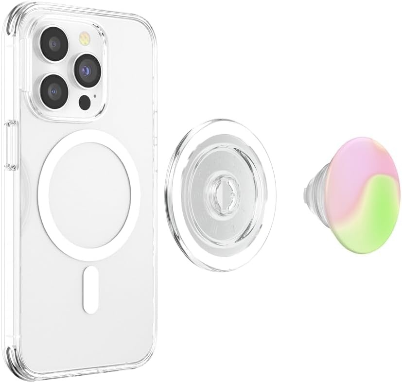 image:imagePopSockets Pink amp Green Phone Grip Sherbet Daze PopSockets PopGrip for MagSafeMagnetic PopGrip