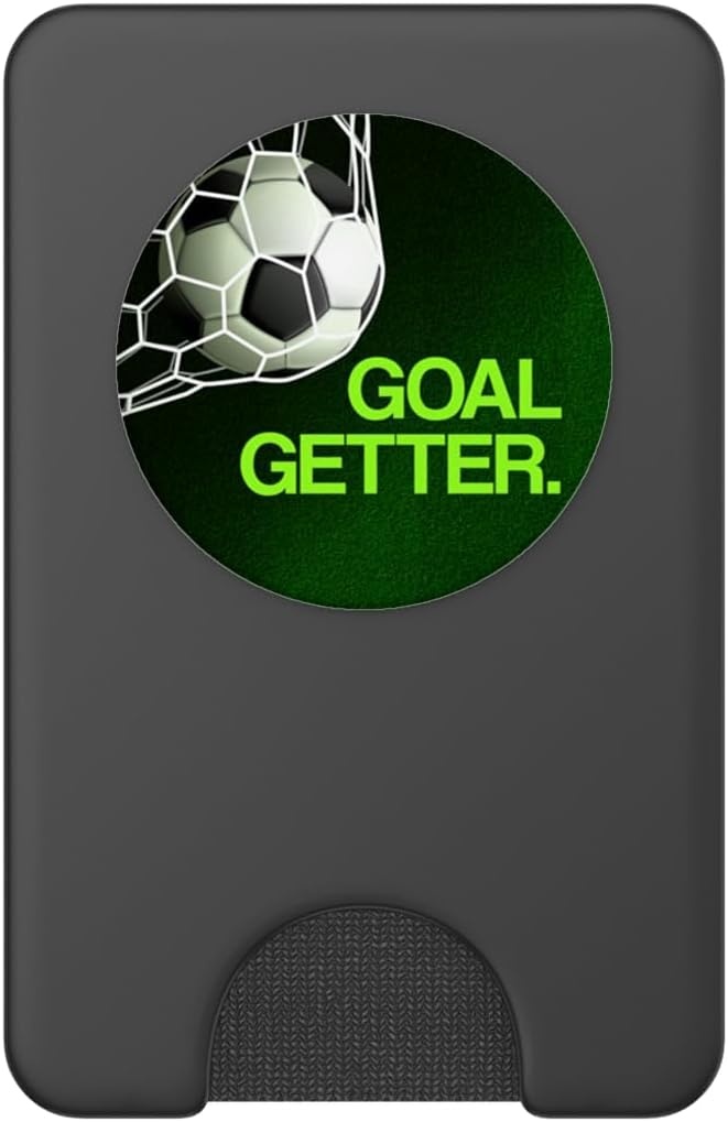 image:imagePopSockets Soccer Phone Grip Goal Getter PopSockets PopGrip for MagSafeMagnetic PopWallet